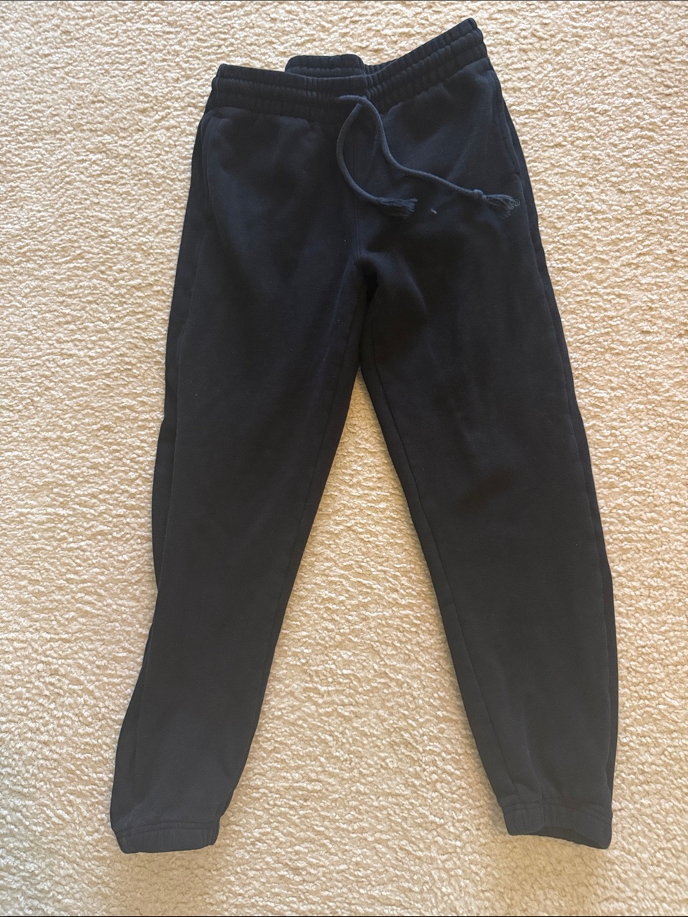 Aritzia Black Drawstring Joggers